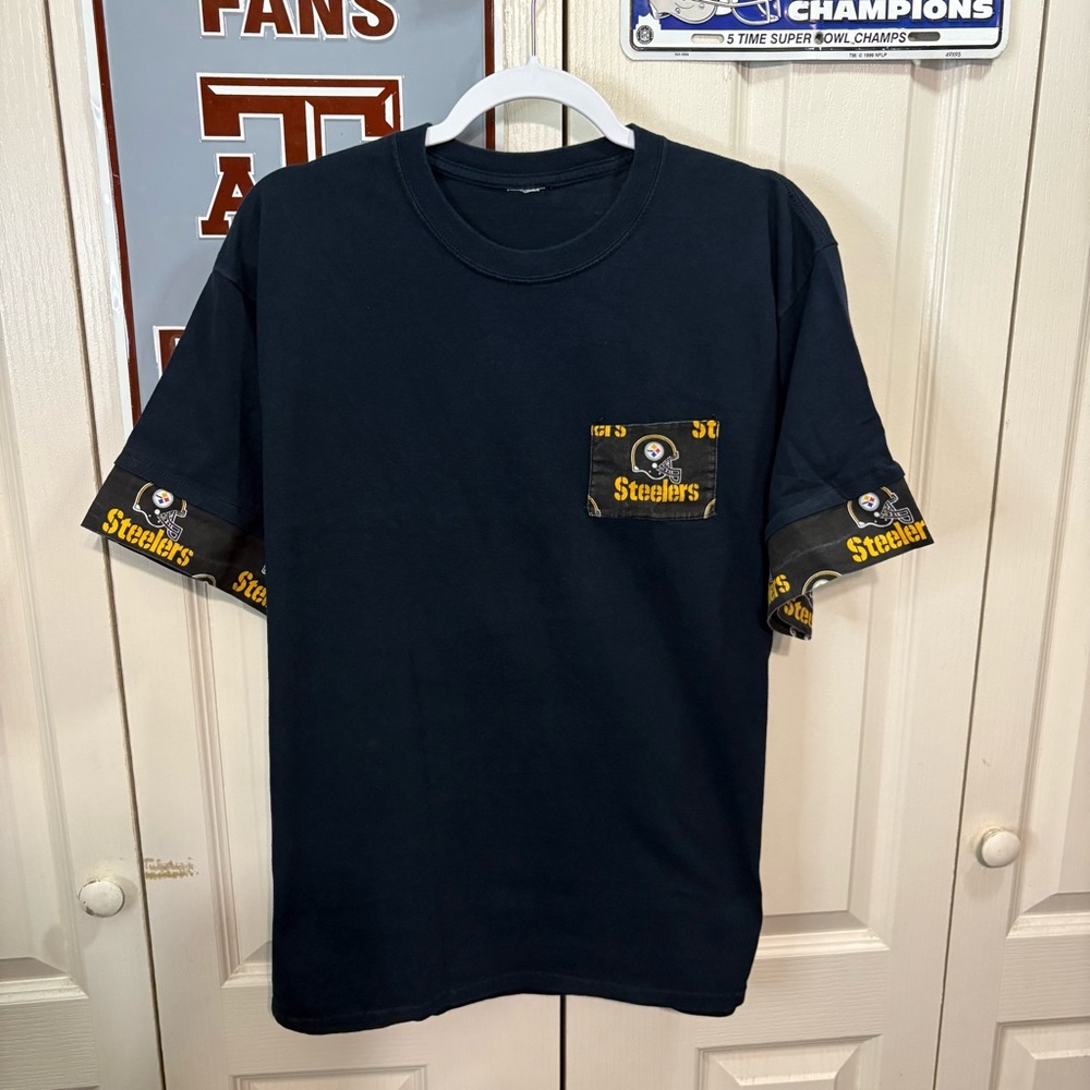 Pittsburgh Steelers Black T-Shirt